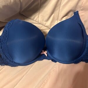Victoria's Secret Blue Dream Angels Push Up 38D Bra